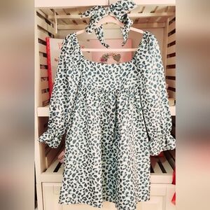 Janie and Jack Dress and matching headband